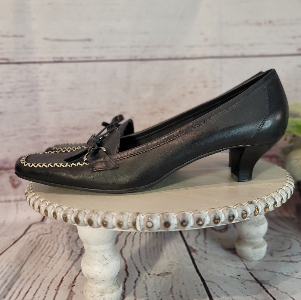Franco Sarto Black Women's Loafers Size 8.5 - Picture 3 of 14